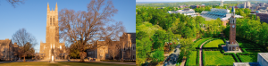 Duke and UNC Chapel Hill campuses
