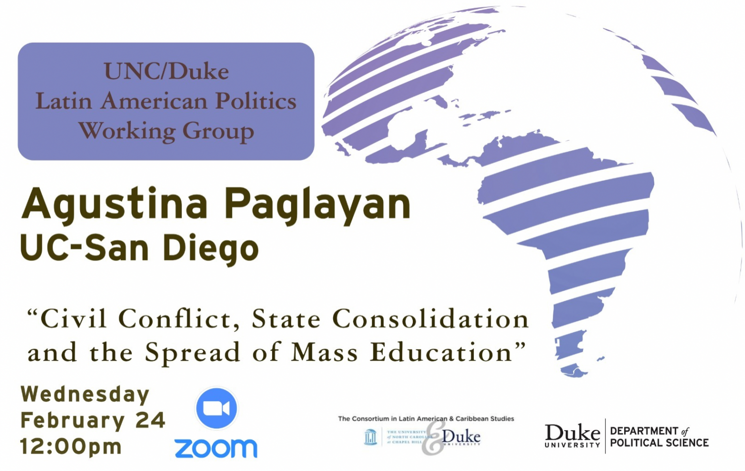 Latin American Politics Working Group The Consortium in Latin